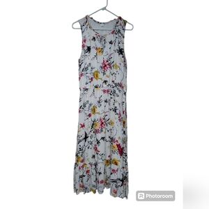 Old Navy floral tank dress Size L